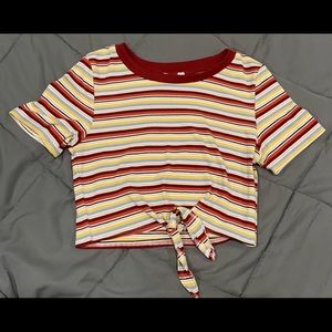 NEW! Tied crop top